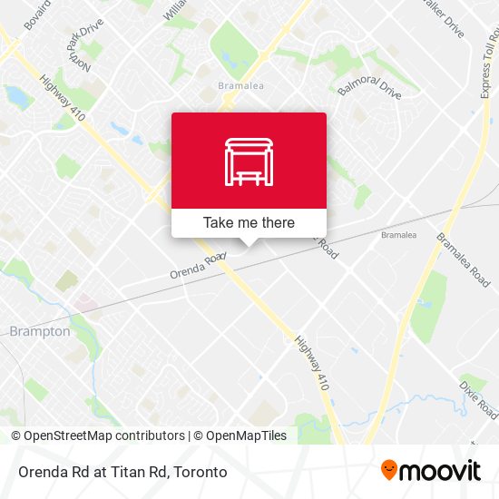 Orenda Rd at Titan Rd plan