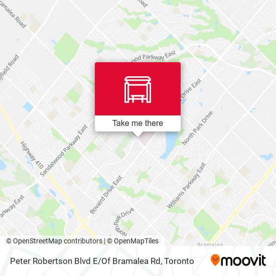 Peter Robertson Blvd E / Of Bramalea Rd map