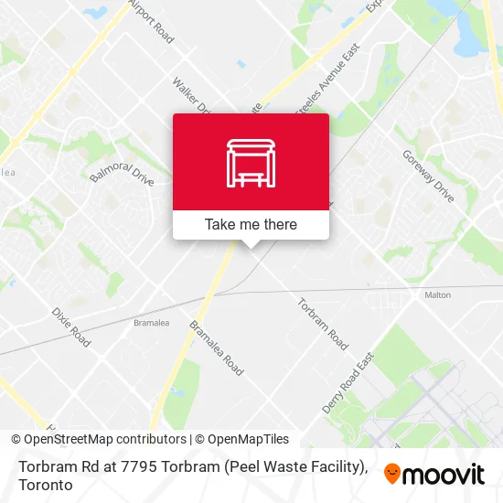 Torbram Rd at 7795 Torbram (Peel Waste Facility) map