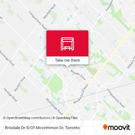 Brisdale Dr S/Of Mccrimmon Dr plan