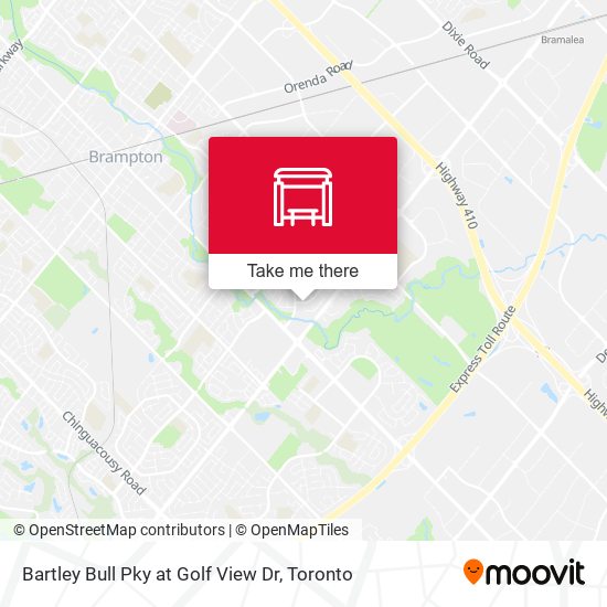 Bartley Bull Pky at Golf View Dr map