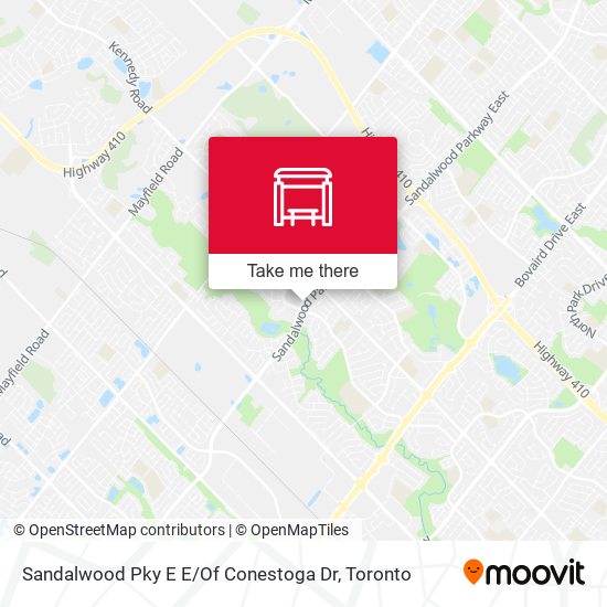Sandalwood Pky E E / Of Conestoga Dr map