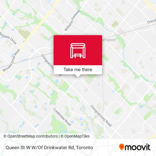 Queen St W W/Of Drinkwater Rd map