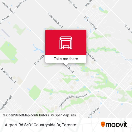 Airport Rd S/Of Countryside Dr map