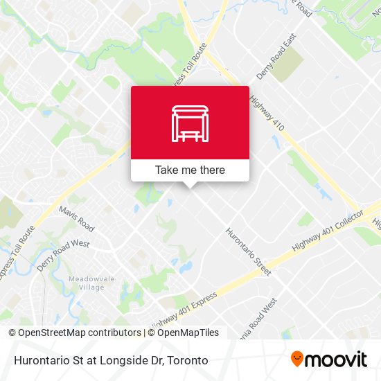 Hurontario St at Longside Dr plan