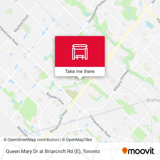 Queen Mary Dr at Briarcroft Rd (E) map