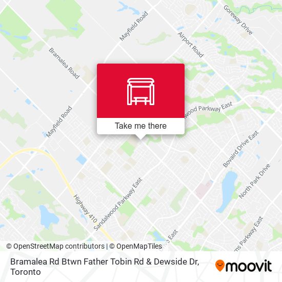 Bramalea Rd Btwn Father Tobin Rd & Dewside Dr map