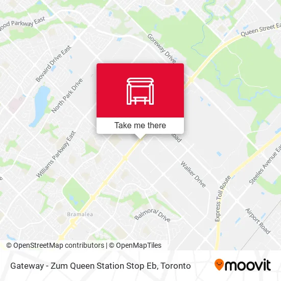 Gateway - Zum Queen Station Stop Eb map