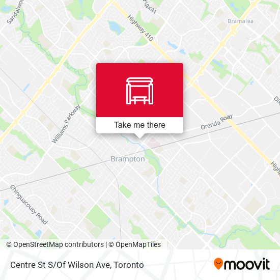 Centre St S/Of Wilson Ave map
