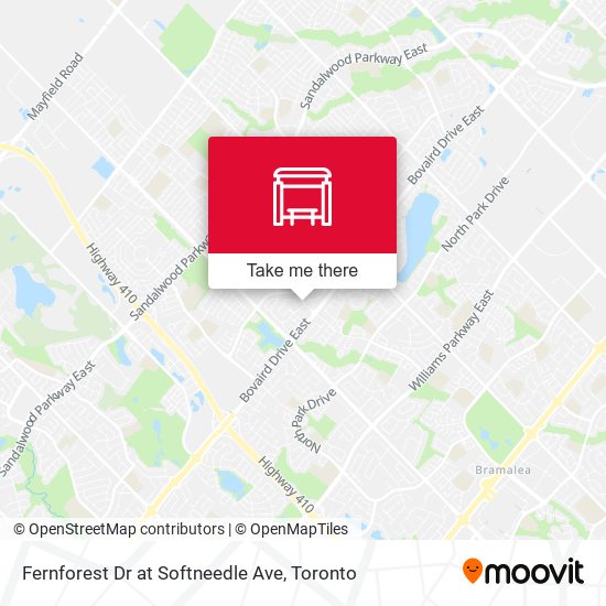 Fernforest Dr at Softneedle Ave plan