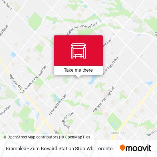 Bramalea - Zum Bovaird Station Stop Wb plan