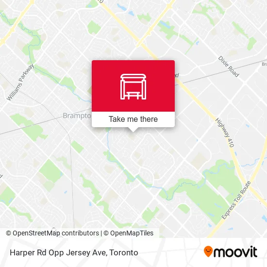 Harper Rd Opp Jersey Ave map