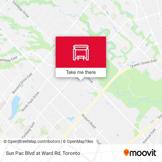 Sun Pac Blvd at Ward Rd map