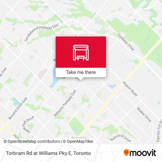 Torbram Rd at Williams Pky E map