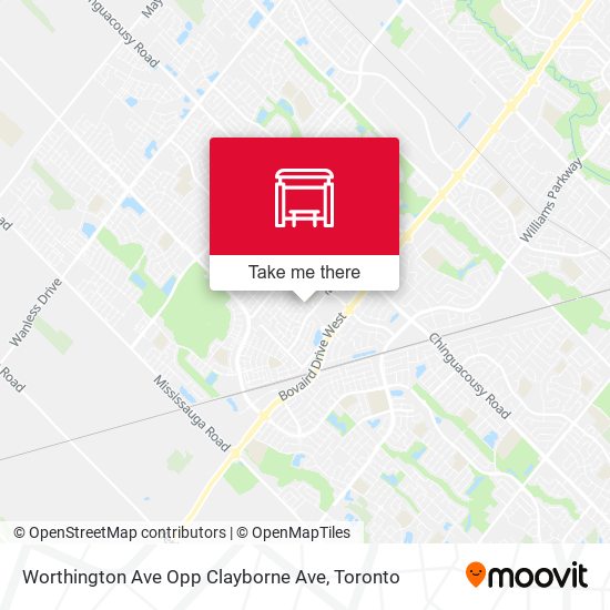 Worthington Ave Opp Clayborne Ave map