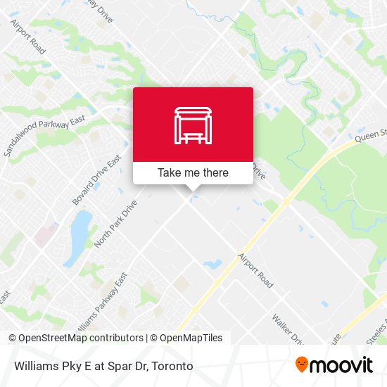 Williams Pky E at Spar Dr map
