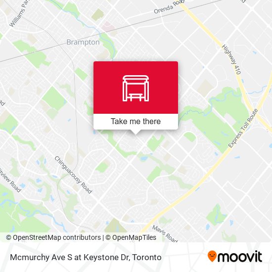 Mcmurchy Ave S at Keystone Dr map