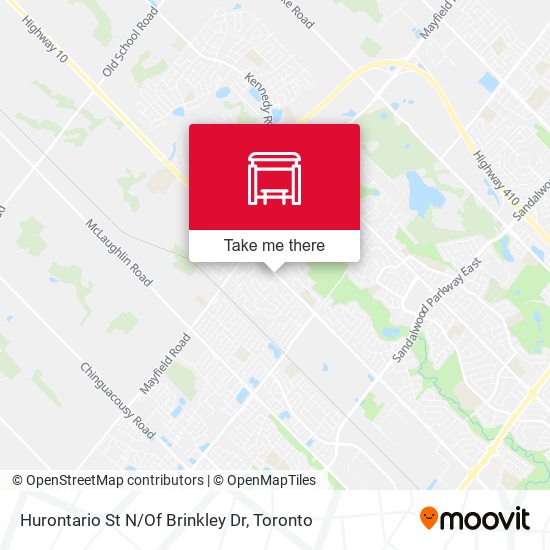 Hurontario St N/Of Brinkley Dr plan