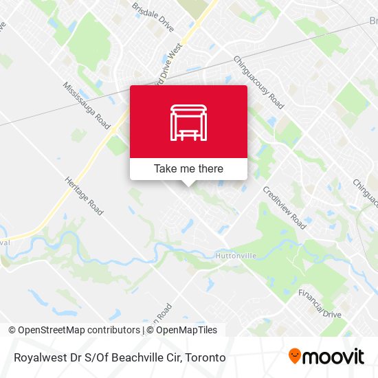 Royalwest Dr S / Of Beachville Cir map