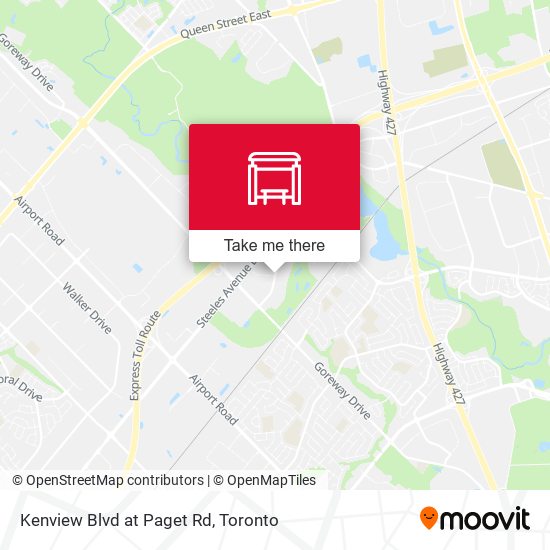 Kenview Blvd at Paget Rd plan