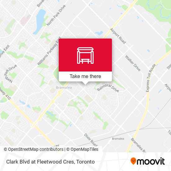 Clark Blvd at Fleetwood Cres plan