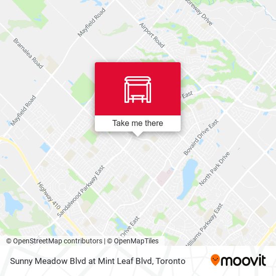 Sunny Meadow Blvd at Mint Leaf Blvd map