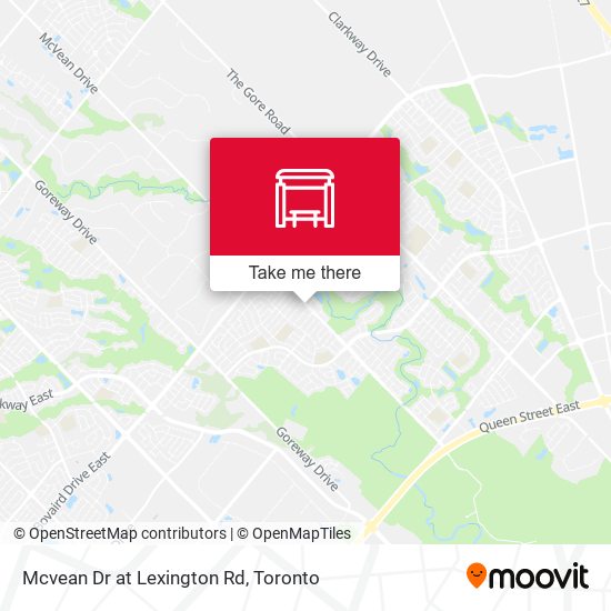 Mcvean Dr at Lexington Rd map