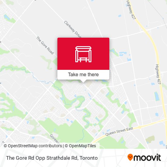 The Gore Rd Opp Strathdale Rd map