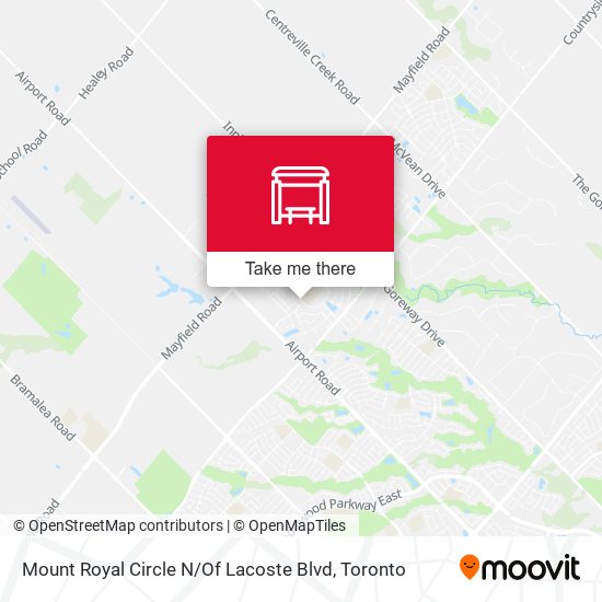 Mount Royal Circle N / Of Lacoste Blvd map