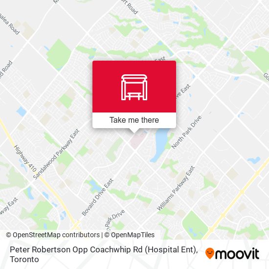 Peter Robertson Opp Coachwhip Rd (Hospital Ent) map