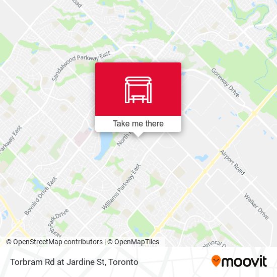 Torbram Rd at Jardine St map
