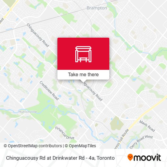 Chinguacousy Rd at Drinkwater Rd - 4a map