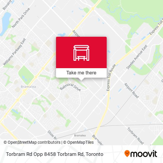 Torbram Rd Opp 8458 Torbram Rd map
