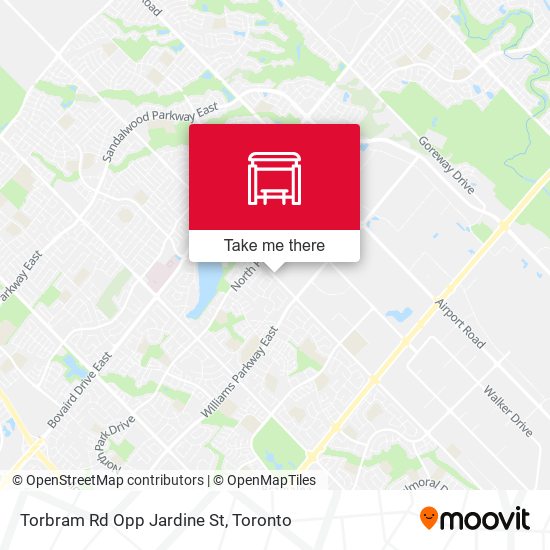 Torbram Rd Opp Jardine St map