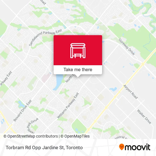 Torbram Rd Opp Jardine St map
