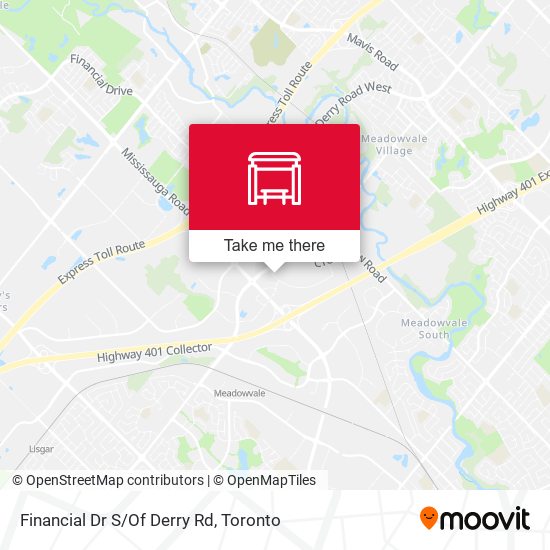 Financial Dr S/Of Derry Rd plan