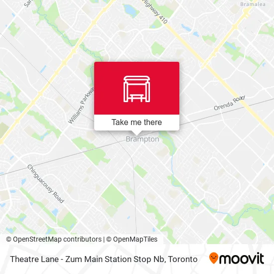 Theatre Lane - Zum Main Station Stop Nb map