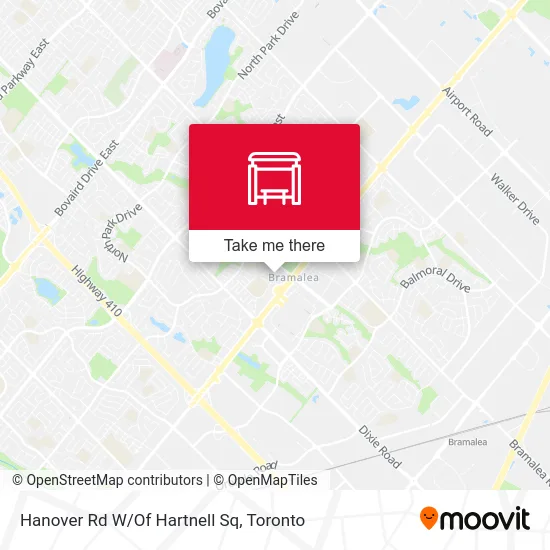Hanover Rd W/Of Hartnell Sq map