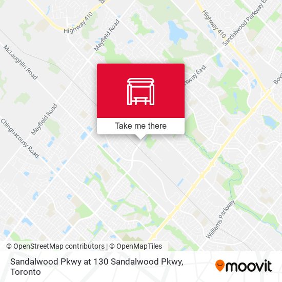 Sandalwood Pkwy at 130 Sandalwood Pkwy map