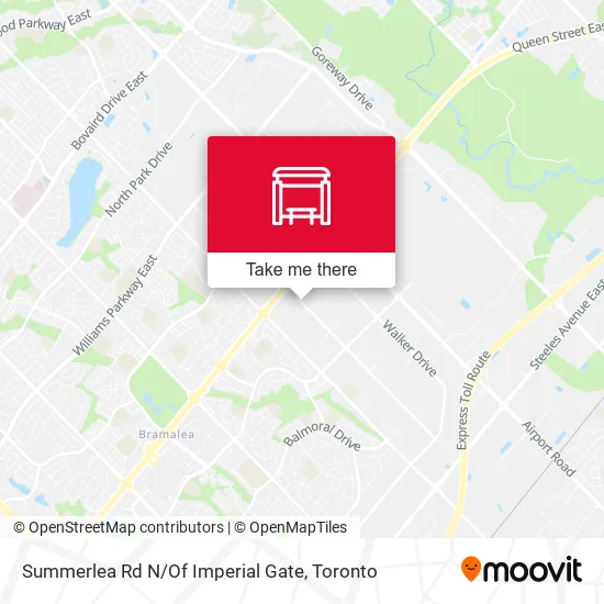 Summerlea Rd N / Of Imperial Gate map