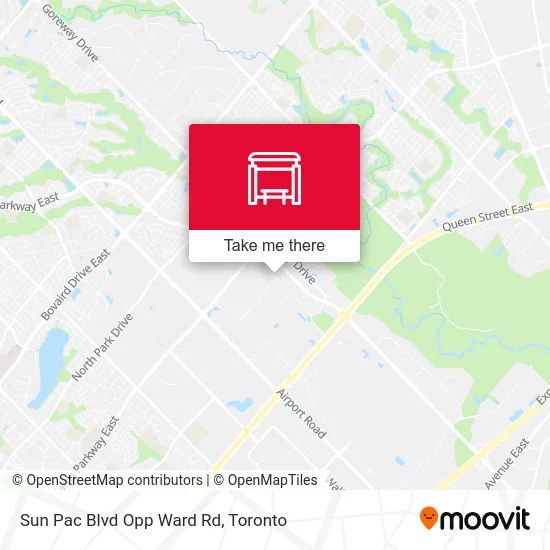 Sun Pac Blvd Opp Ward Rd map