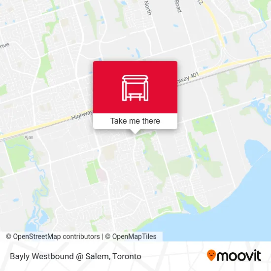 Bayly Westbound @ Salem plan