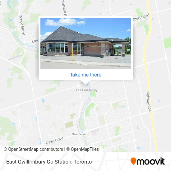 East Gwillimbury Go Station plan