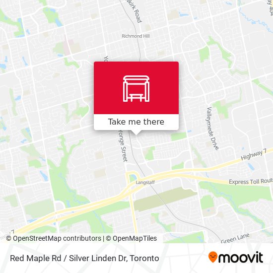 Red Maple Rd / Silver Linden Dr plan