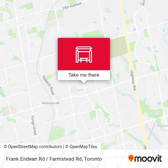 Frank Endean Rd / Farmstead Rd map