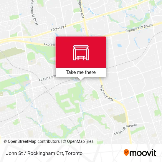 John St / Rockingham Crt map