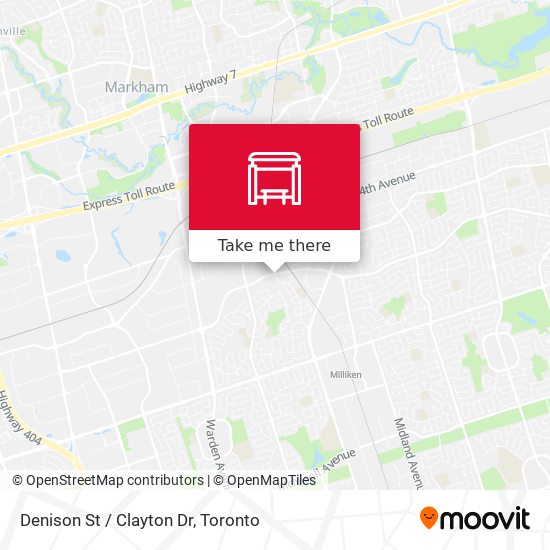 Denison St / Clayton Dr plan