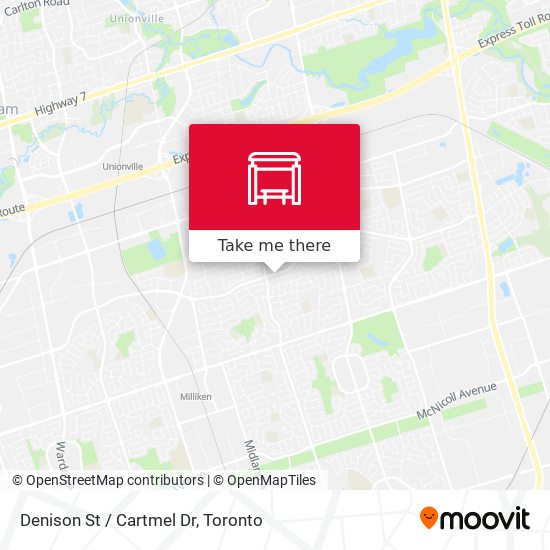 Denison St / Cartmel Dr plan