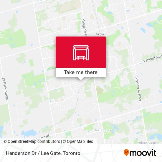 Henderson Dr / Lee Gate plan