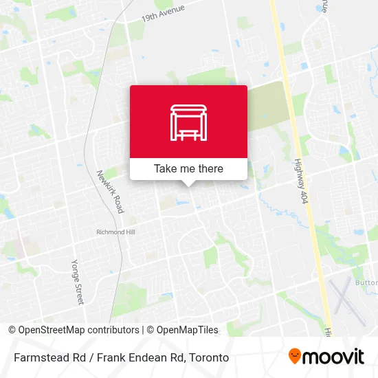 Farmstead Rd / Frank Endean Rd map